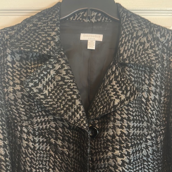 Charter club 2 button pocketed 18W blazer - Picture 4 of 4